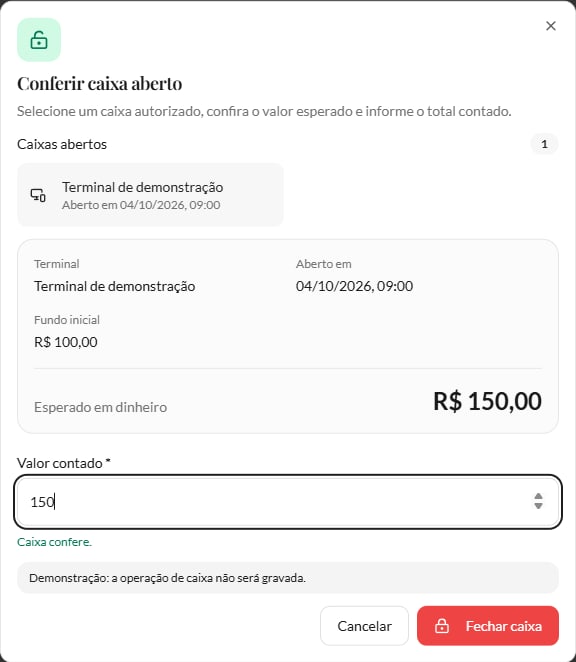 Esperado150 e contado150